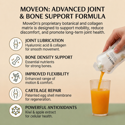 Moveon + Liveon: All In One Complete Joint Recovery System.